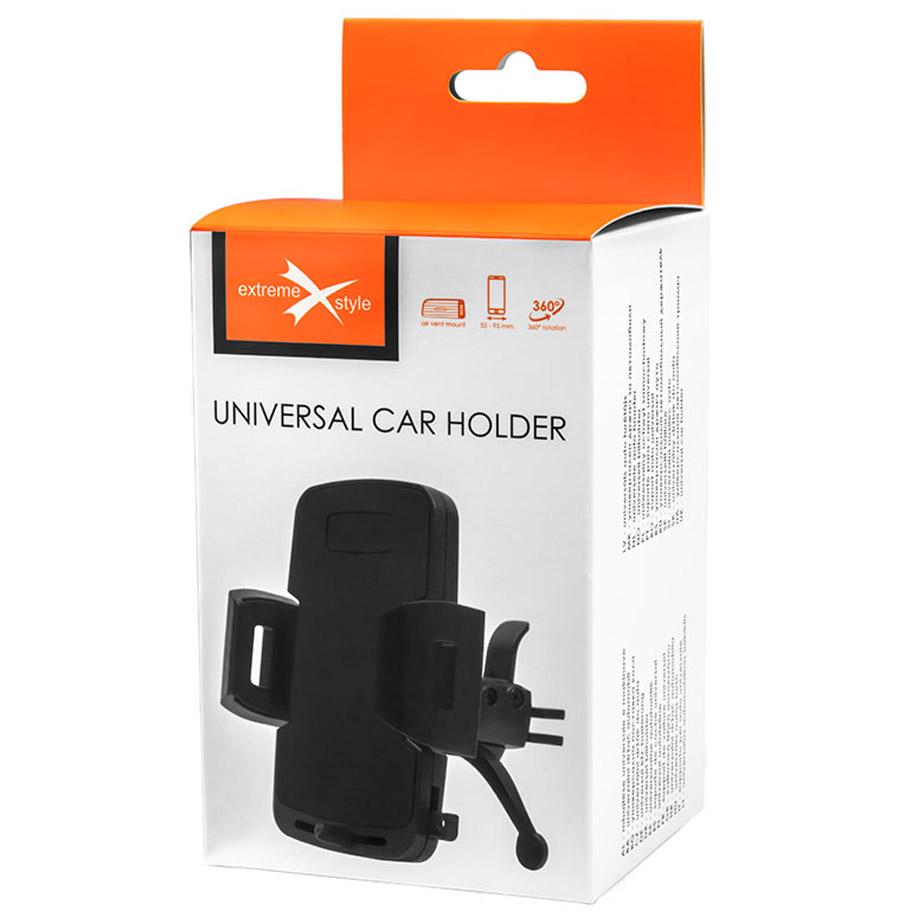 Car holder for mobile phones - to the air vent - eXtreme® - type:O-8