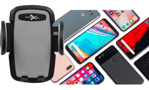 Car holder for mobile phones - to the windshield - eXtreme® - type:K