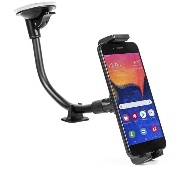 Uchwyt samochodowy na telefon - do szyby - eXtreme® - typ:M-long