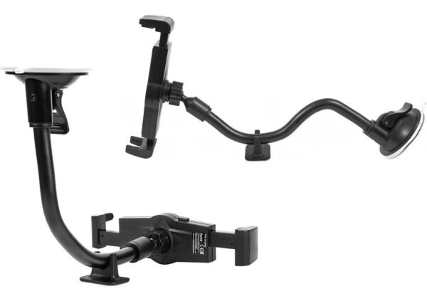 Uchwyt samochodowy na telefon - do szyby - eXtreme® - typ:M-long