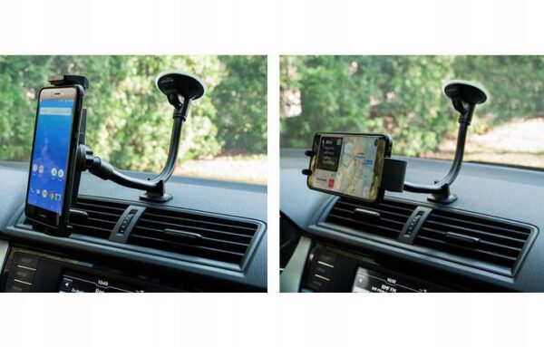 Uchwyt samochodowy na telefon - do szyby - eXtreme® - typ:M-long