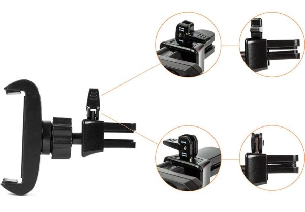 Car holder for mobile phones - to the air vent - eXtreme® - type:O-4