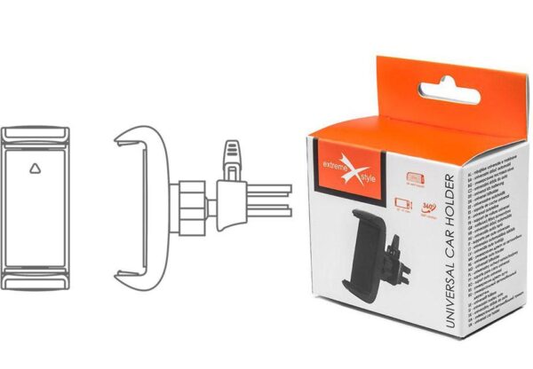 Car holder for mobile phones - to the air vent - eXtreme® - type:O-4