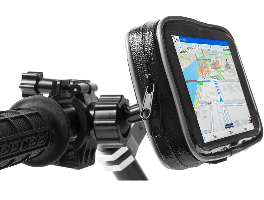 Uchwyt motocyklowy z etui na telefon - eXtreme® - typ: 140
