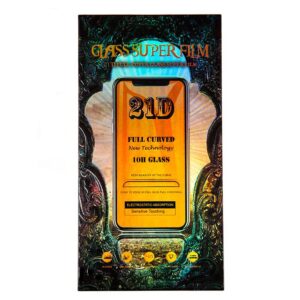 Tempered glass 21D for Samsung A40s - black