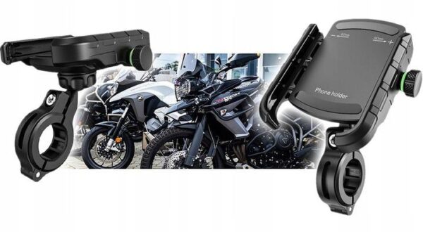 Uchwyt motocyklowy na telefon - R9-metal