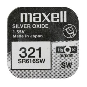Bateria SR616SW 321 /P10/ - Maxell
