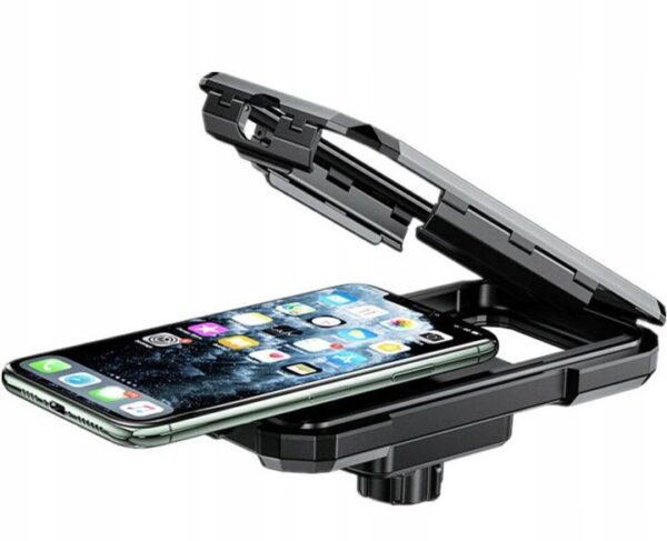 Motorcycle holder with case for mobile phone - eXtreme® - 167-HARD