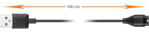 Charger cable USB for Garmin Fenix, Quatix 5 - 50 cm