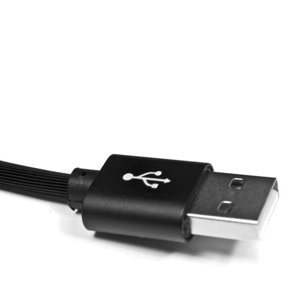 Silicone cable eXtreme 1.5 m USB - iPhone Lightning - S15ULB - black