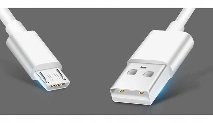 Kabel micro USB do telefonu - eXtreme® - 200 cm - biały