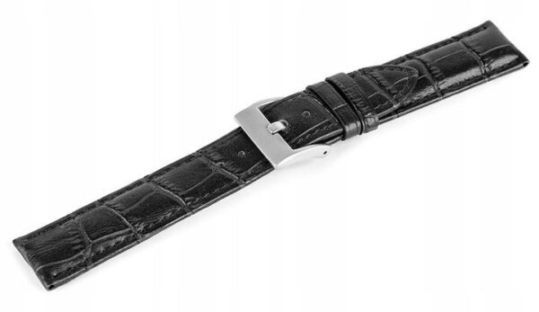 Klamra solid - srebrna - matowa - 22 mm