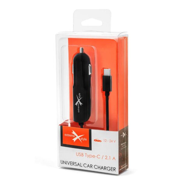 Car charger eXtreme® USB type-C 2.1A - NCC21C