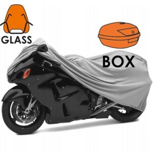 Pokrowiec na motocykl - eXtreme® Oxford 300D - rozmiar S-GLASS-BOX