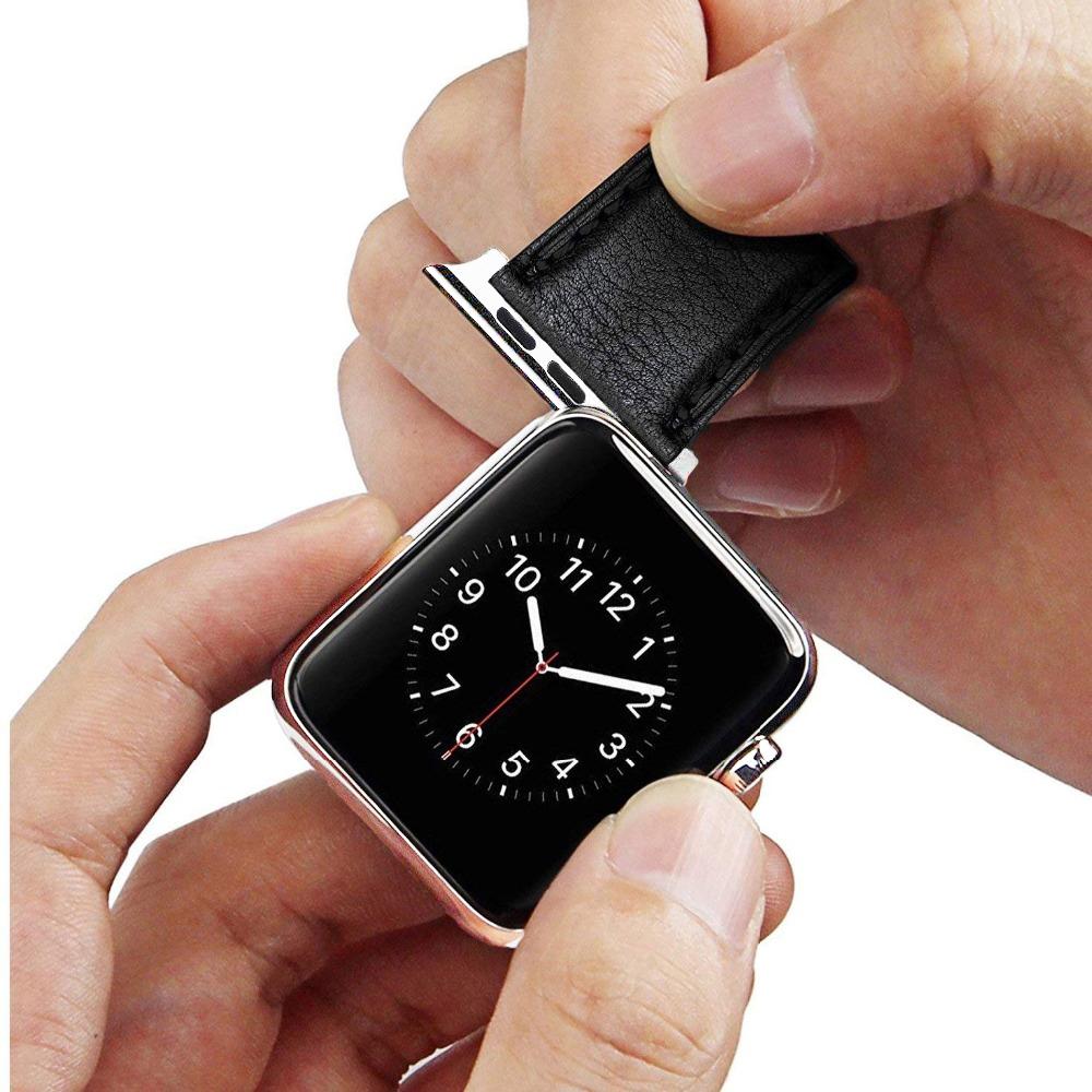 Smart Watch teleskop adapter - srebrny - rozmiar 38/40/41 do paska 20 mm