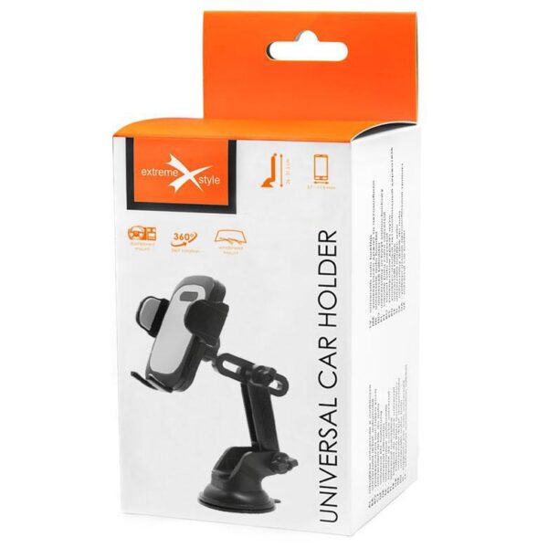 Car holder for mobile phones - to the windshield - eXtreme® - type:Z-gel