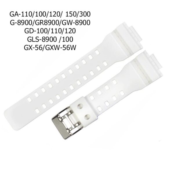 Pasek Casio - zamiennik - GA-110 - biały