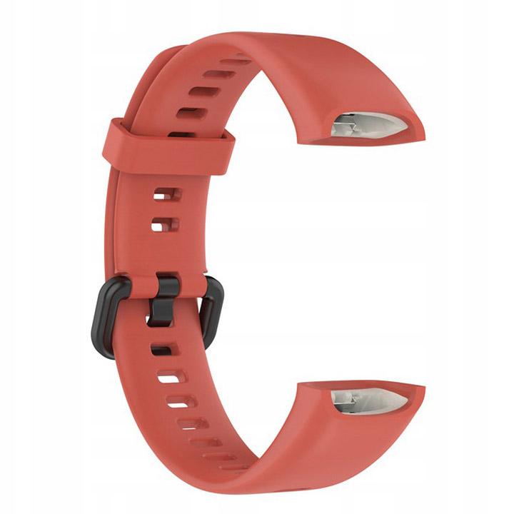 Pasek silikonowy - G01 - do Huawei Band - czerwony