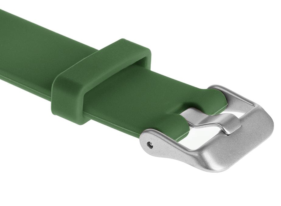 Pasek silikonowy - G05 - do Garmin - ciemnozielony - 20 mm