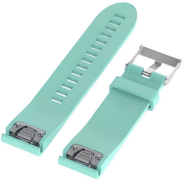 Pasek silikonowy - G05 - do Garmin - miętowy - 20 mm
