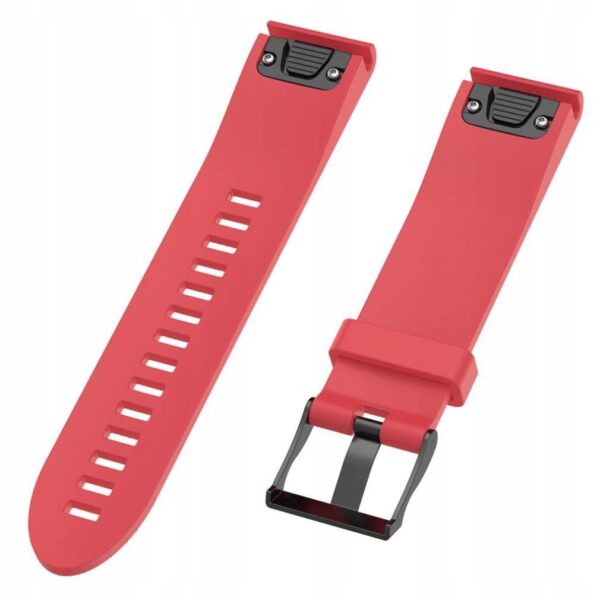 Pasek silikonowy - G06 - do Garmin - malinowy - 20 mm