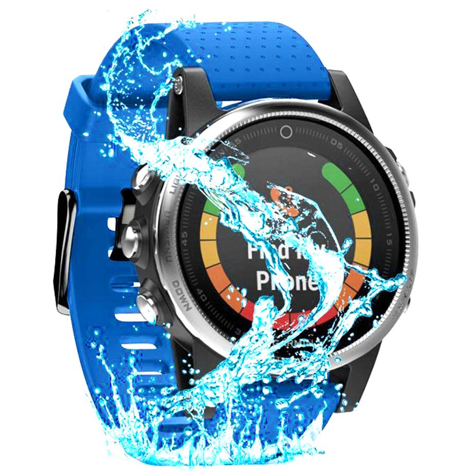 Pasek silikonowy - G07 - do Garmin - jasnoniebieski - 20 mm