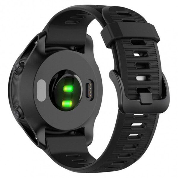 Pasek silikonowy - G10 - do Garmin - czarny - 22 mm