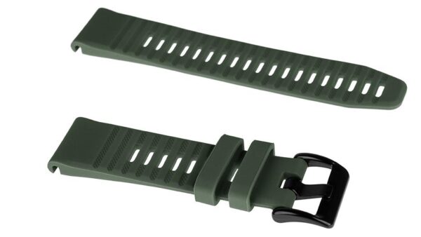 Pasek silikonowy - G12 - do Garmin - ciemnozielony - 22 mm