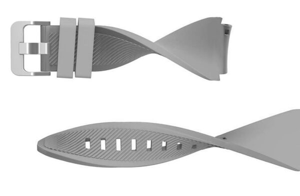 Pasek silikonowy - G18 - szary - 22 mm