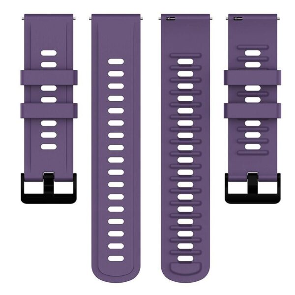 Pasek silikonowy - G24 - ciemnofioletowy - 22 mm