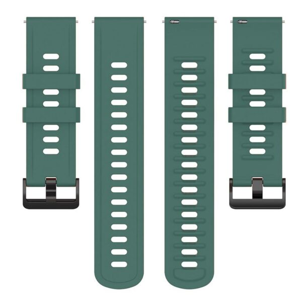 Pasek silikonowy - G24 - ciemnozielony - 22 mm
