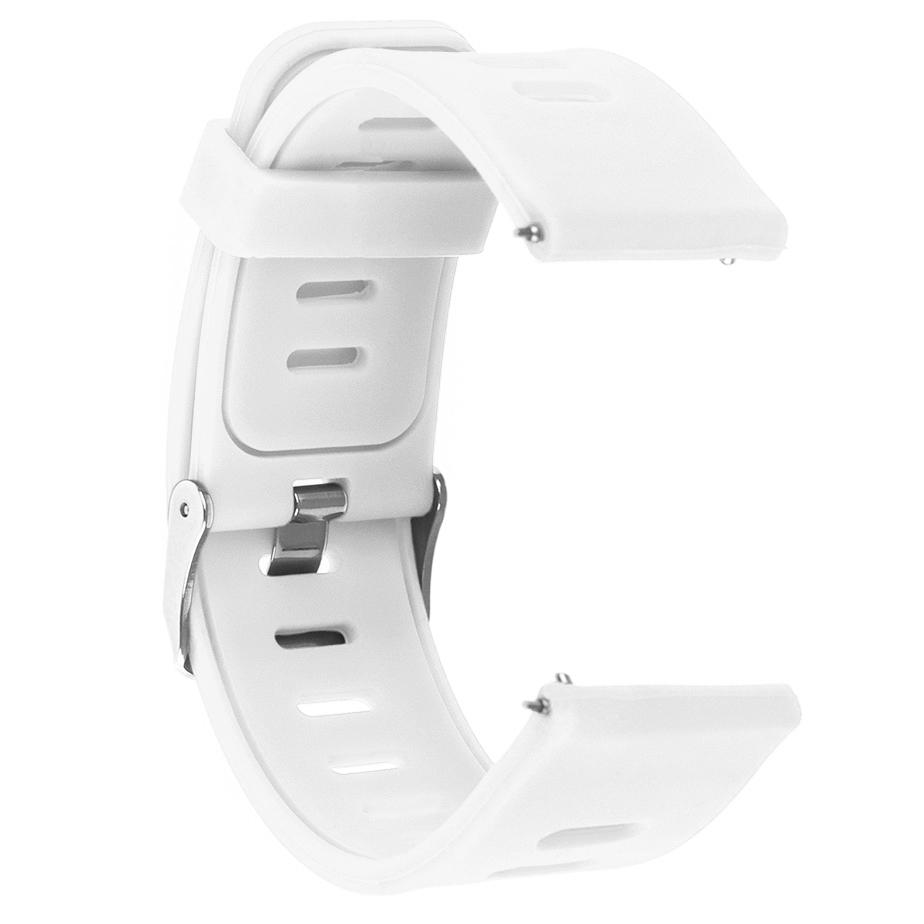 Pasek silikonowy - G27 - biały - 22 mm