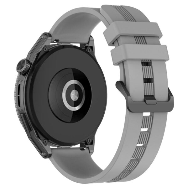 Pasek silikonowy - G33 - szary - 20 mm