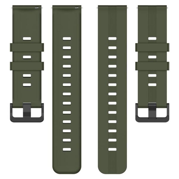 Pasek silikonowy - G33 - zielony - 22 mm