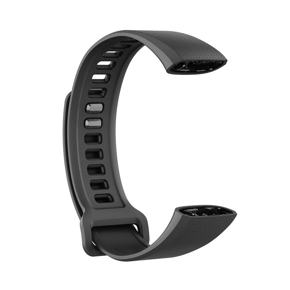 Pasek silikonowy - do Honor Band 2 - czarny