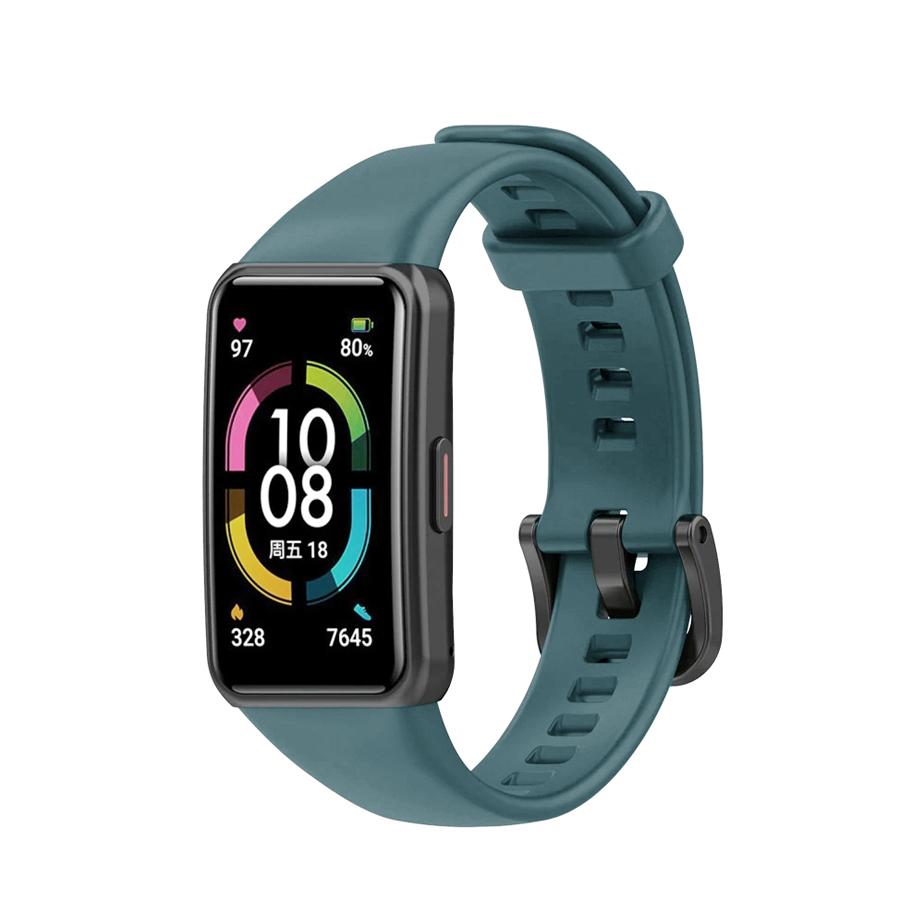 Pasek silikonowy - do Honor Band 6 - atramentowy