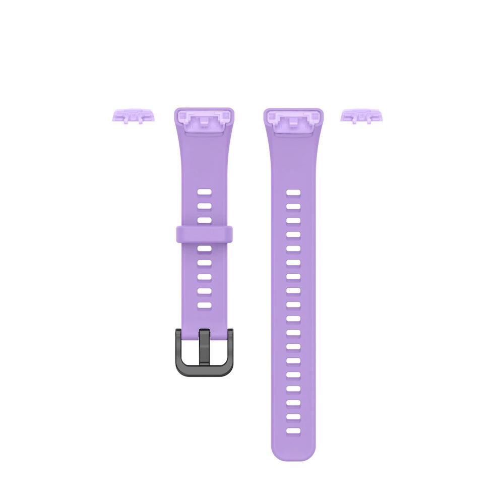 Pasek silikonowy - do Honor Band 6 - fioletowy