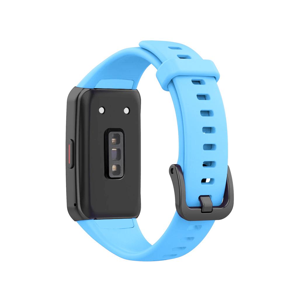 Pasek silikonowy - do Honor Band 6 - jasnoniebieski