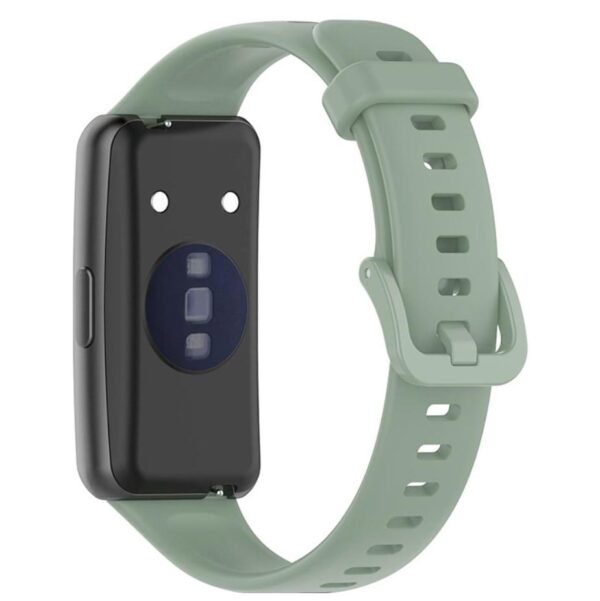 Pasek silikonowy - do Huawei Band 7 - szarozielony
