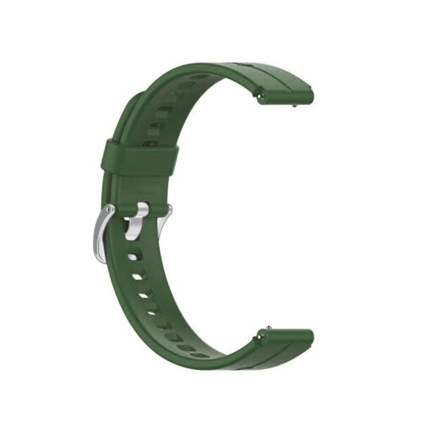 Pasek silikonowy - do Huawei Talkband B6 - ciemnozielony - 16 mm