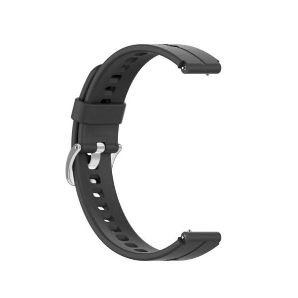 Pasek silikonowy - do Huawei Talkband B6 - czarny - 16 mm