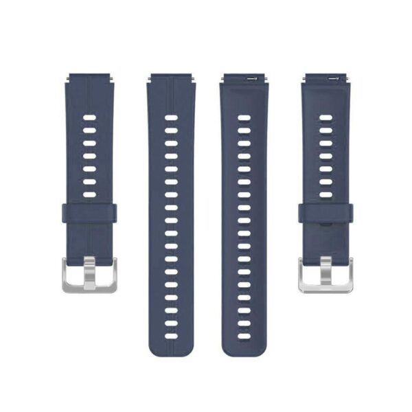 Pasek silikonowy - do Huawei Talkband B6 - granatowy - 16 mm
