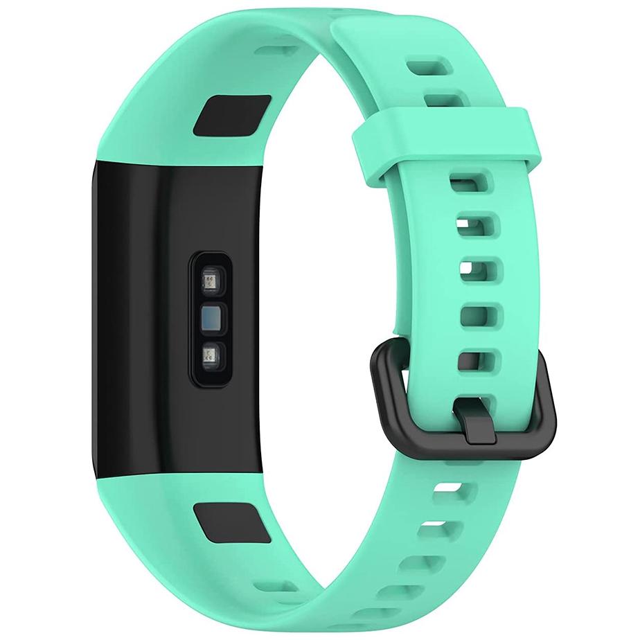 Pasek silikonowy - do Huawei Band 4 - miętowy