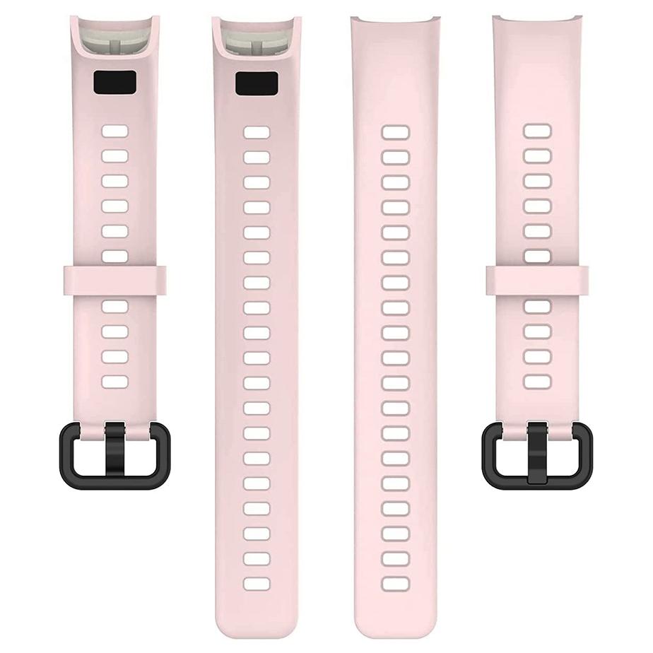 Pasek silikonowy - do Huawei Band 4 - różowy