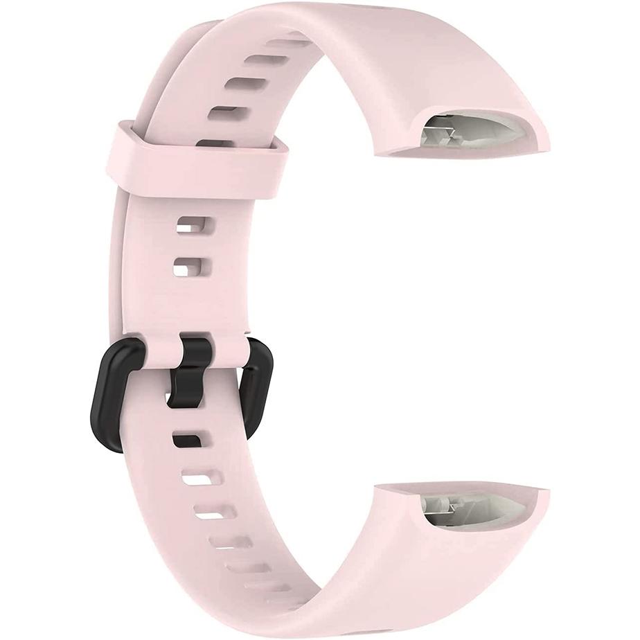 Pasek silikonowy - do Huawei Band 4 - różowy