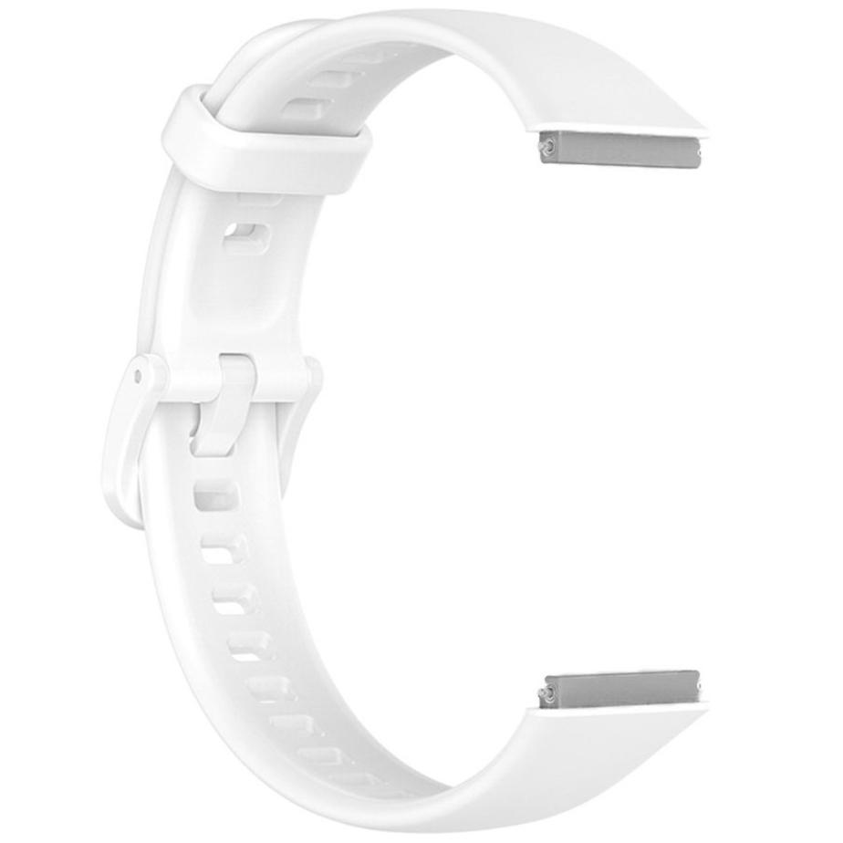 Pasek silikonowy - do Huawei Band 7 - biały