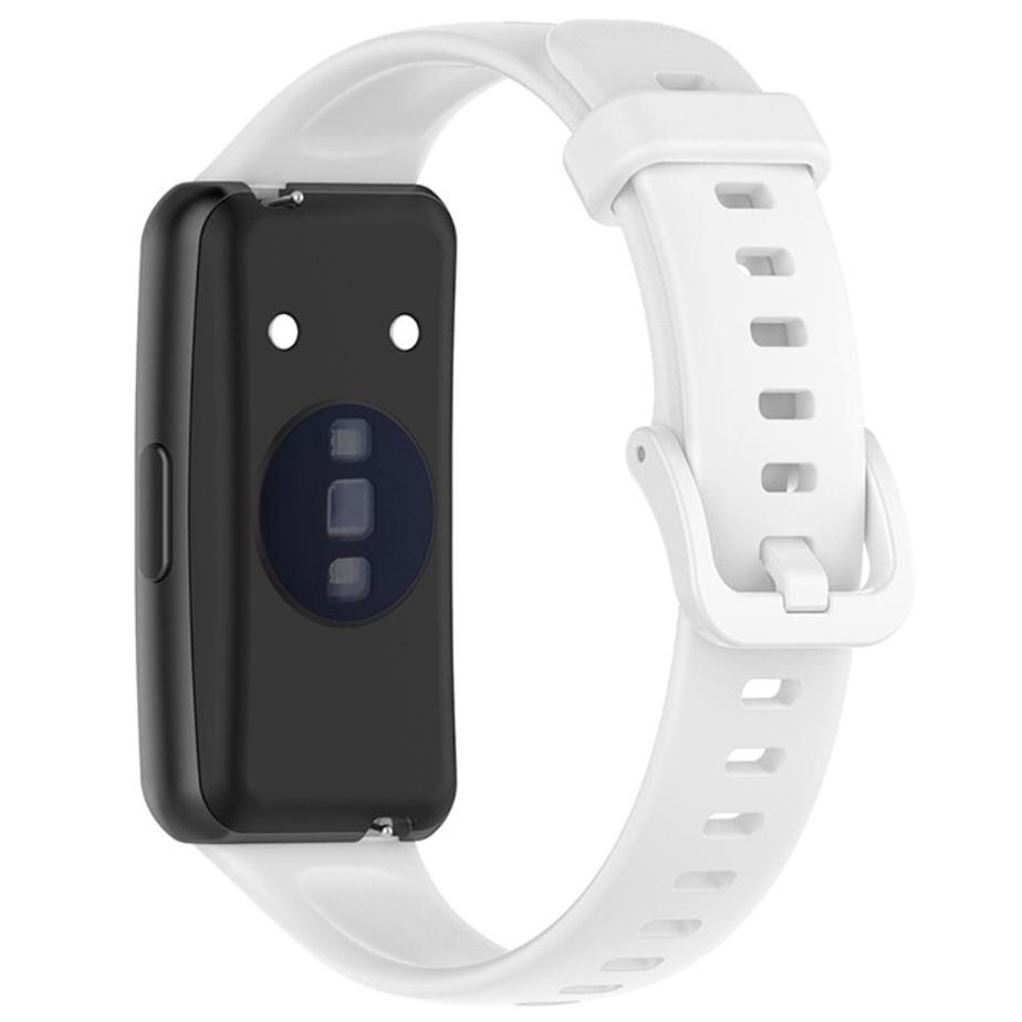 Pasek silikonowy - do Huawei Band 7 - biały