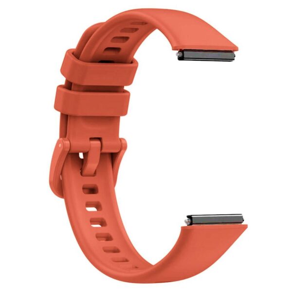Pasek silikonowy - do Huawei Band 7 - ceglasty