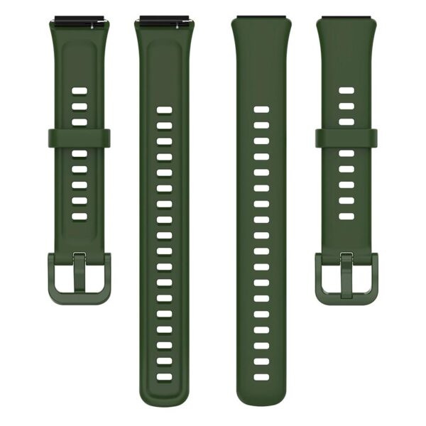 Pasek silikonowy - do Huawei Band 7 - ciemnozielony