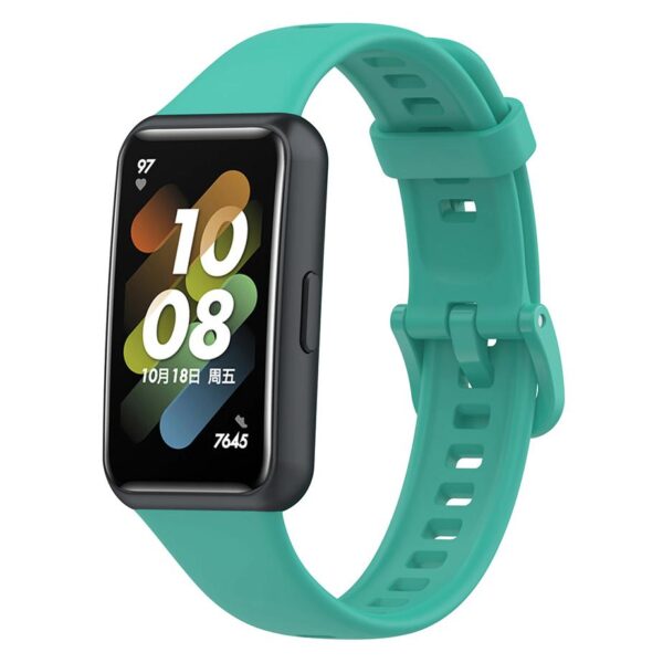 Pasek silikonowy - do Huawei Band 7 - miętowy